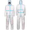 Buy cheap EN1186 SMS PP Painters Disposable Protective Jumpsuit Disposable Isolation Coveralls from wholesalers
