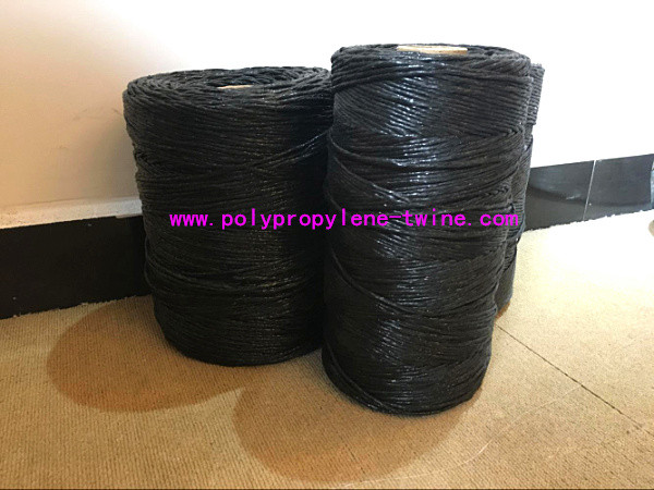 Z Twist Polypropylene Yarn Black Yellow For Submarine Power Cable