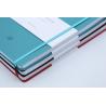 Buy cheap B5 Size Daily Weekly Planner Soft PU Leather Cover Sewn Thread Binding With Belly Band from wholesalers