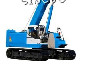 Wholesale SQ250A Hydraulic telescopic Crawler Crane for piling , 1.79rpm Slewing speed 3m Lifting range from china suppliers