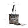 Buy cheap Large Transparent PVC Shoulder Handbag For Women Travel from wholesalers