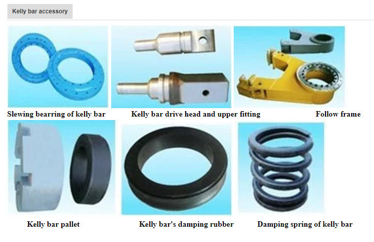 Rotary Drilling Kelly Bar Piling , Friction Kelly Bar Heat Treatment Outer Key
