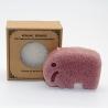 Buy cheap Biodegradable Red Clay Konjac Sponge Makeup Remover Sponge Reusable from wholesalers