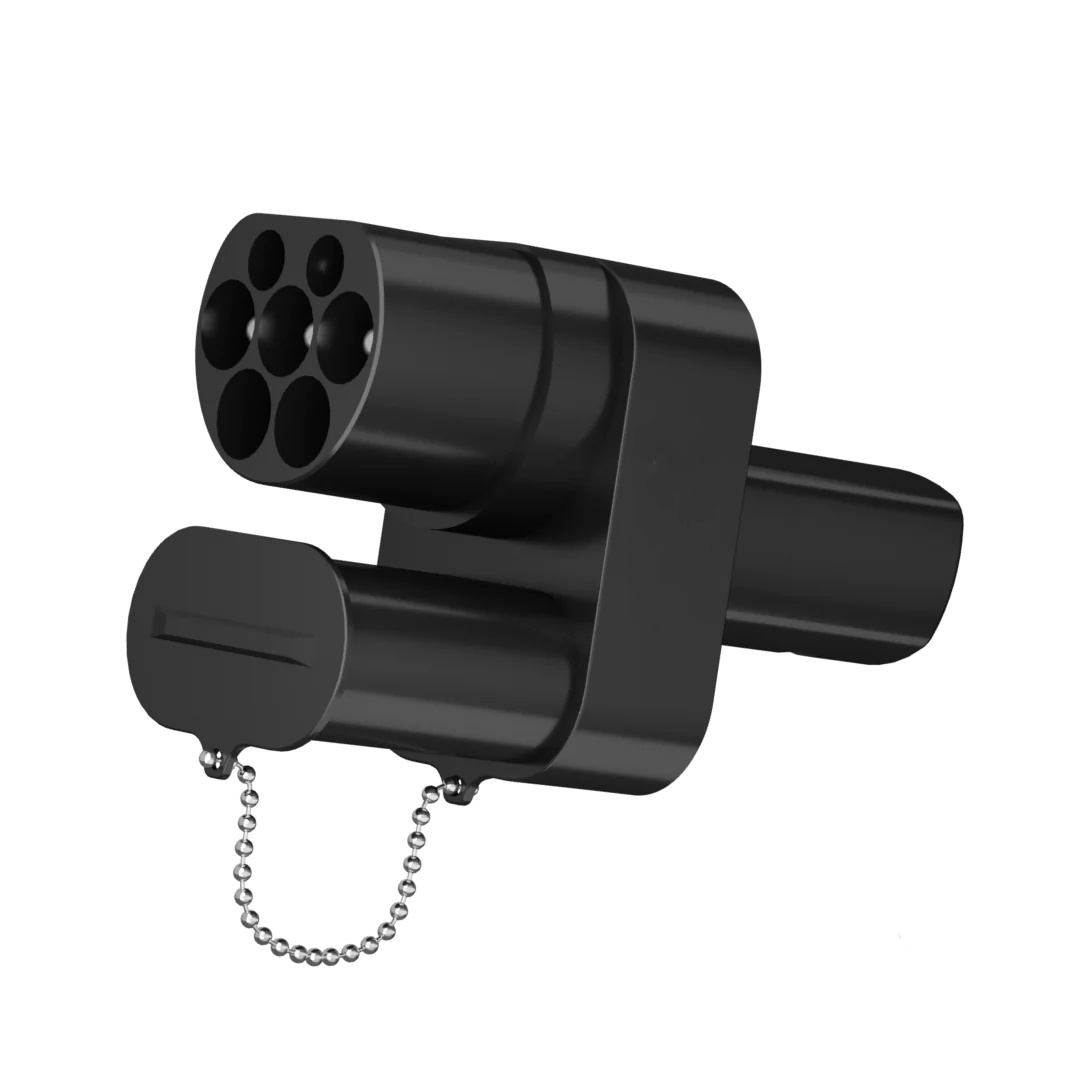 250A CCS 2 To Tesla EVSE Adaptor Electric Vehicle Charger CCS2 To Tesla Charging Connector