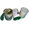 Buy cheap Waterproof recyclable Kraft Paper Composite Cans cookies packaging with custom logo from wholesalers