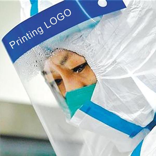 Buy cheap Anti Virus Splash Face Shield Full Face Plastic PET Fluid Resistant from wholesalers