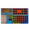 Buy cheap SGS Approved Bounce Indoor Trampoline Park Castle Theme Nylon Material from wholesalers
