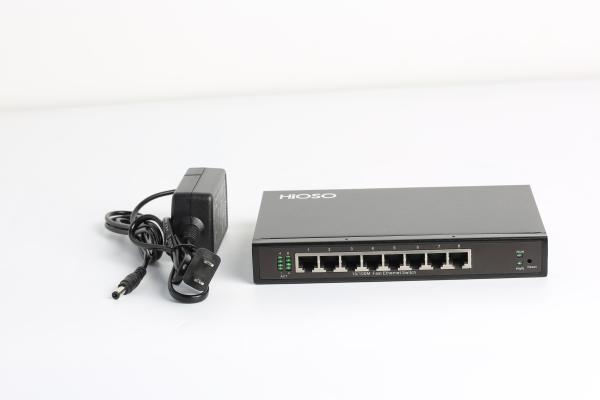 Buy cheap WEB Management 8 10/100M Rj45 Ports Fiber Optic Switch DC12V from wholesalers