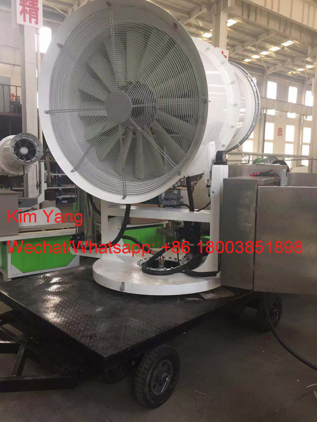 BS-M02 stainless steel fog cannon dust suppression