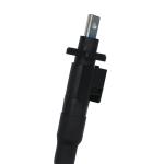 Black / Red Copper Solar Cable Assembly Round TPE Jacket Compatible MC4