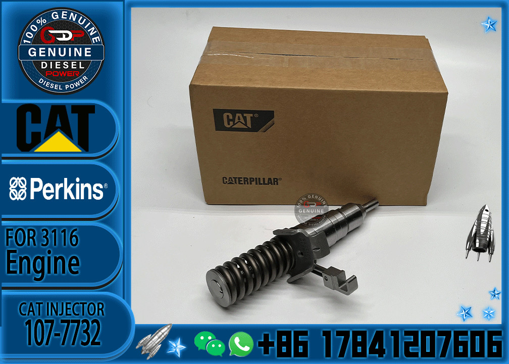 1077733 fuel injector cat 3116 injector 1077732 107-7732 for caterpillar cat injectors