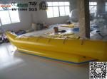 Fire resistance Yellow Banana Fishing Boats For Commercial Rental