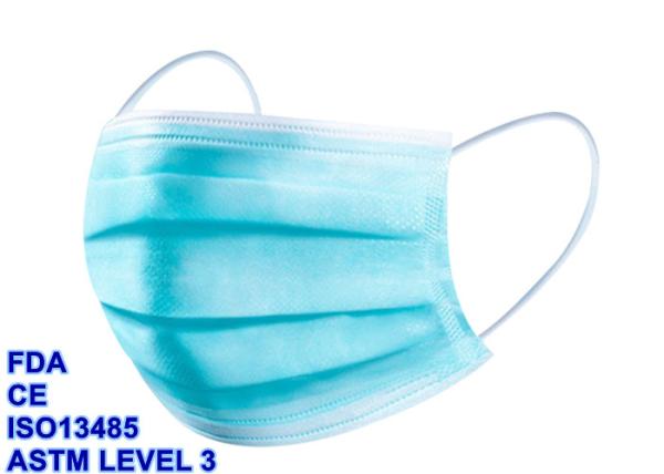 Buy cheap ASTM EN14683 BFE PFE VFE 99 Tie On Surgical Mask from wholesalers