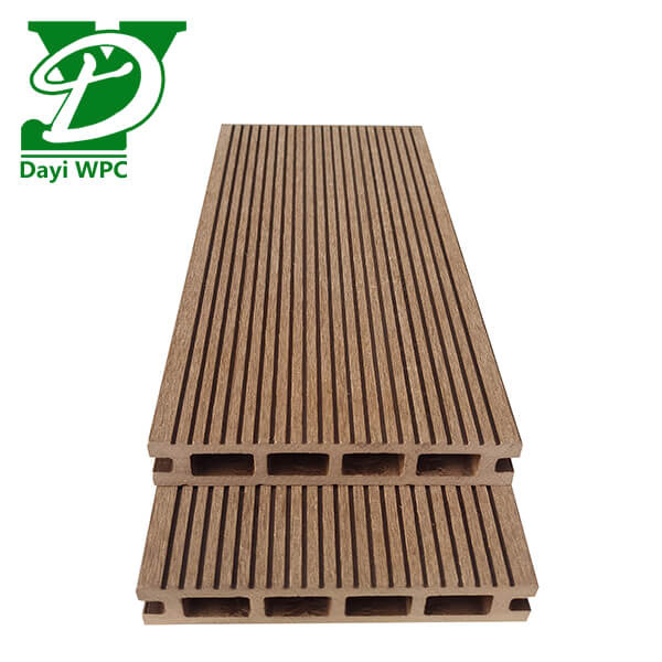 Waterproof Composite Hollow WPC Decking for Swimming Pools