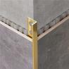Buy cheap Anodized Nickel Aluminum L Trim 25mm Tile Trim For Hotel from wholesalers