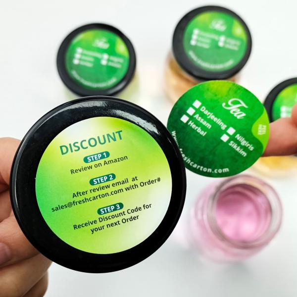 Buy cheap Round Custom Candle Warning Labels With PE PET Bopp Vinyl Synthetic Paper from wholesalers