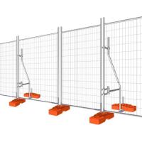 Buy cheap Portable Windbreak Fence Panels / Temporary Outdoor Fence 2.4m width 3mm product