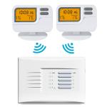 Buy cheap CE Wireless Room Thermostat Weekly Programmable Multi Zone Thermostat Pack from wholesalers