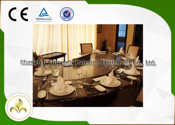 Buy cheap Custom Gas Teppanyaki Grill Table Built In Electrostatic Fume Precipitator from wholesalers
