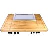 Buy cheap Fleeting Times Rectangle Eight Seats Electric Teppanyaki Hibachi Grill Table from wholesalers