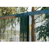 Buy cheap Galvanized / Powder Coated 358 Security Fencing For Garden 3" × 0.5" product
