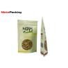 Buy cheap Aluminum Foil Stand Up Pouches Smell Proof Custom Size With Zipper from wholesalers