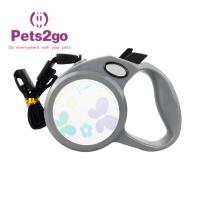 Buy cheap Chrome Plated 237g 3m Retractable Cord Dog Leash product