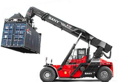 Buy cheap 18.00-25 Tire Sany Kalmer Heli SRSC4545C2-80 45 ton stacker crane reach stacker for Port containers from wholesalers