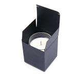 black candle gift box Custom tuck black candle paper box cardboard candle color