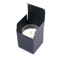 Buy cheap black candle gift box Custom tuck black candle paper box cardboard candle color product