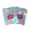 Buy cheap Hot stamp print holographic mylar bag smell proof Doypacks for makeup sponge from wholesalers