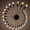Buy cheap Black staircase shape vintage spiral wrought iron hotel chandelier(WH-CI-157) from wholesalers