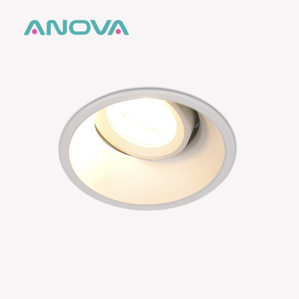 Buy cheap Commercial Adjustable Anti-Glare GU10 Recessed Spotlight Downlight Frame from wholesalers