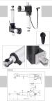 Electric putter 12V 24V 500N 1000N 2500N linear actuator window opener actuator