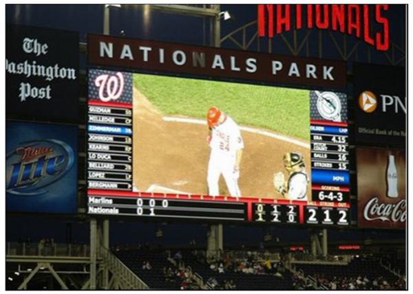 Buy cheap IP65 Full Color P10mm Stadium Perimeter LED Display from wholesalers
