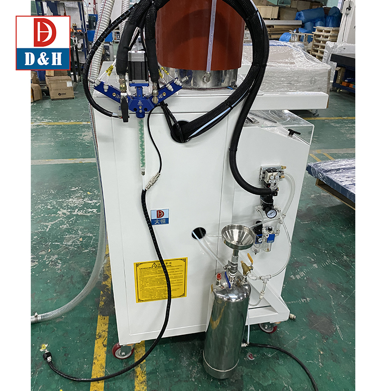 Handheld 2 Part Resin Mixing Machine with 25L Tank Compacitor and Wood Packaging Material