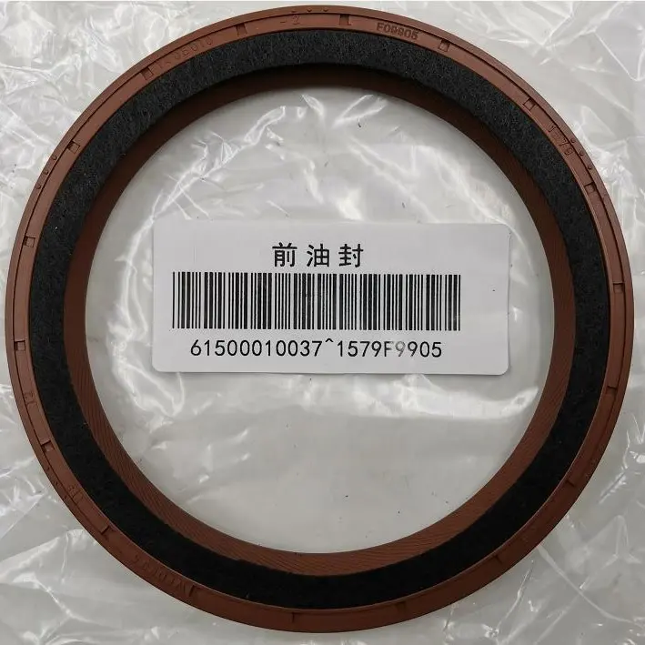 61500010037 Rubber Oil Seals for Weichai Engine WP10 WD10 Sinotruk Howo T7H Truck Diesel Front Crankshaft Front Oil Seal