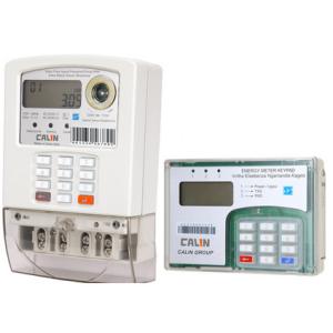 Buy cheap Split Type Single Phase Prepaid Electricity Meters BS5685 Footprint Kwh Meter from wholesalers