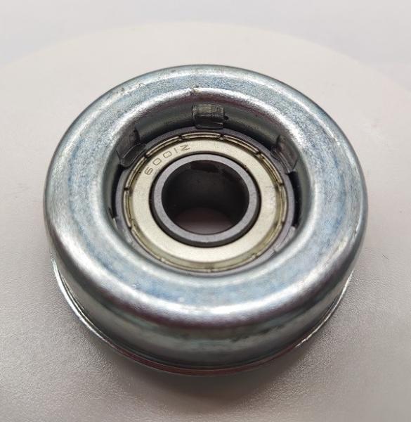 Buy cheap Small Flanged Stamped Ball Conveyor Roller Bearings 6001 ZZ from wholesalers