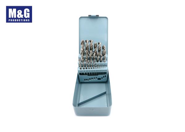 Buy cheap Drill Bits Set High Strength DIN338 25PCs Drill Bit Sets from wholesalers