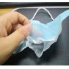 Buy cheap ready to ship disposable 3 Layer face mask in stock blue earloop pleated professional factory from wholesalers