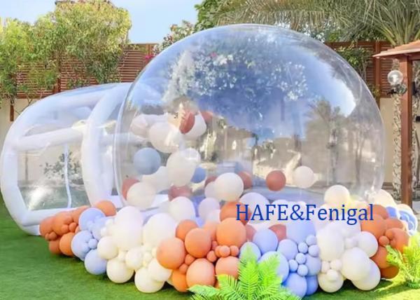 Party Fun House Giant Clear Inflatable Crystal Igloo Dome Balloons Bubble Tent