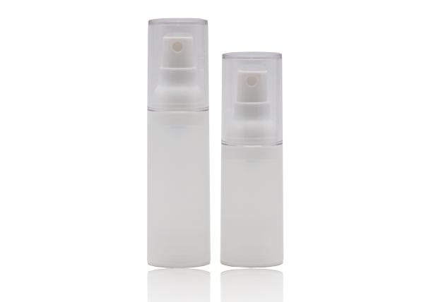 Buy cheap Spring Outside Snap On Frosted Airless Bottle With White Color Spray Pump from wholesalers