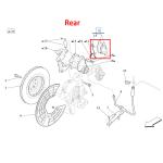 For Maserati Levante (2017+) Front & Rear Brake Pads Set OEM 673004427 673004626