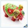 Buy cheap Thai Style Elephant Enamel Ornaments Jewelry Box Home Furnishing Lucky Elephant Trinket Box from wholesalers