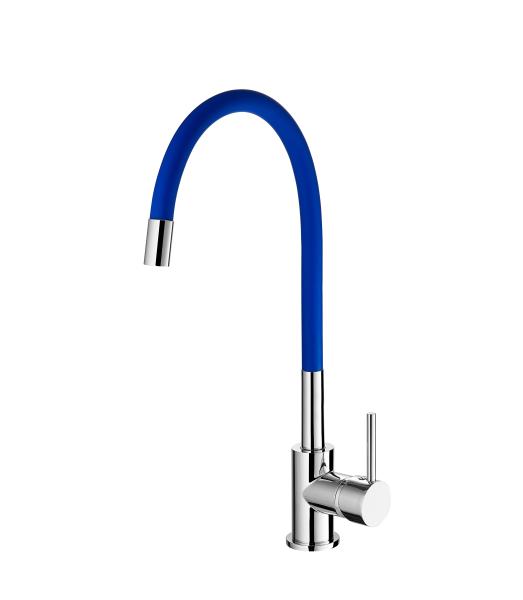 Buy cheap Alterable Spout 1 Handle Deck Mount Kitchen Faucet Flexible Kitchen Sink Tap from wholesalers