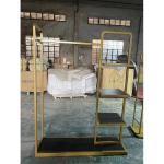 Buy cheap Lady clothes store display stands racks high end stainless steel made from wholesalers