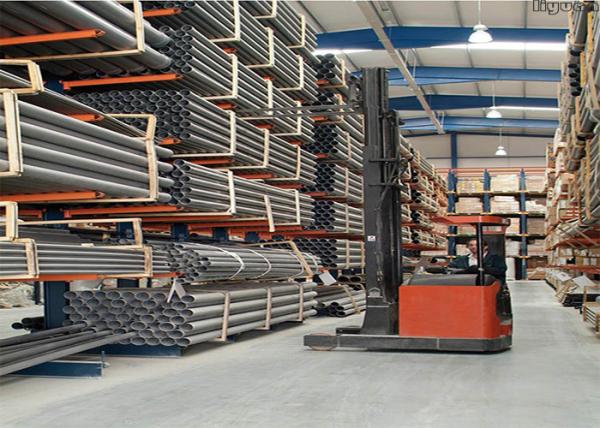 Buy cheap Optional Dimension Cantilever Pipe Rack , Cantilever Steel Storage Racks from wholesalers