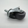 Buy cheap TPR Rubber Flat Furniture Locking Caster Wheels 50MM Gray from wholesalers