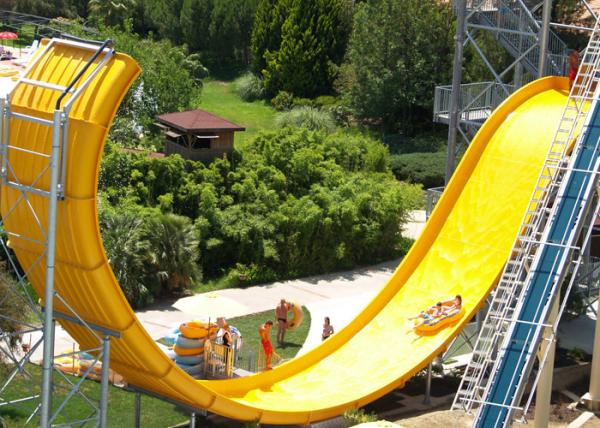 Buy cheap Great Fun Fiberglass Raft Outdoor Wave Water Slide For Amusement Project from wholesalers